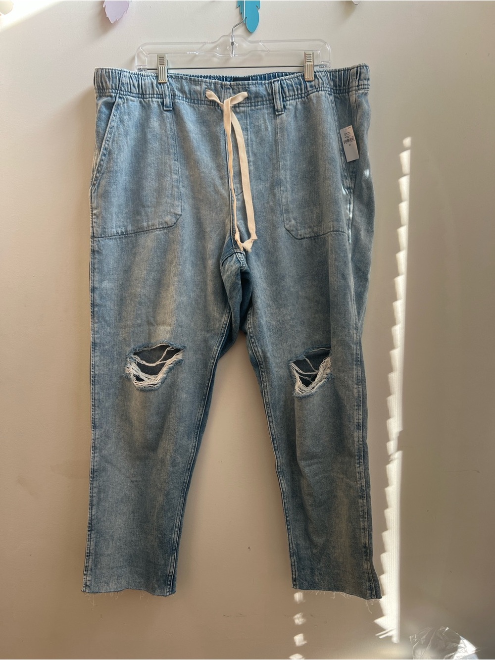 Gap For Good 100% cotton relaxed pants NWT XL